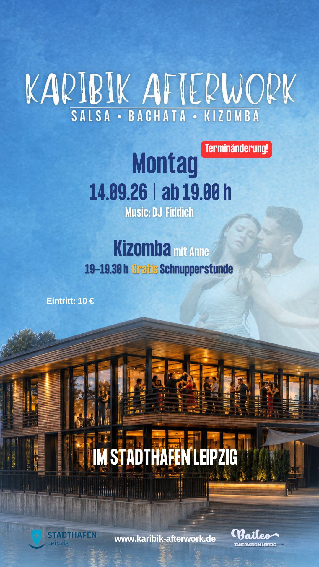 Karibik Afterwork 14. September 2026 – Stadthafen Leipzig